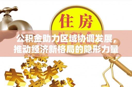大方公积金助力区域协调发展，推动经济新格局的隐形力量