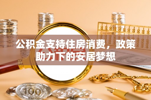 大方公积金支持住房消费，政策助力下的安居梦想