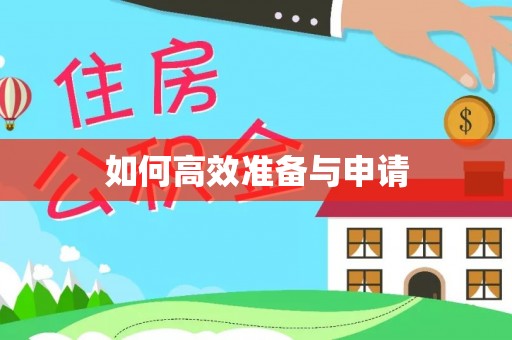 大方如何高效准备与申请