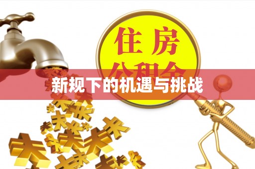 大方新规下的机遇与挑战