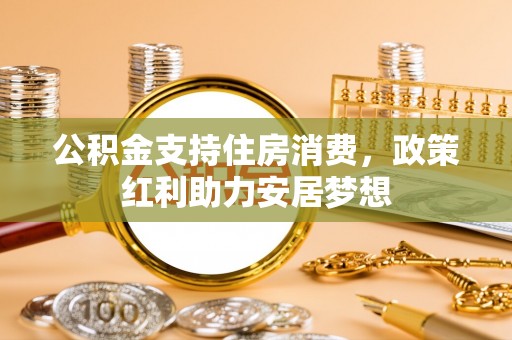 大方公积金支持住房消费，政策红利助力安居梦想