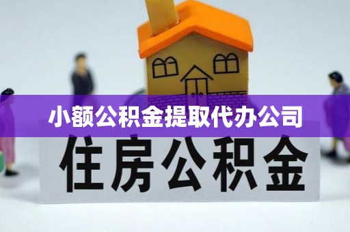 大方小额公积金提取代办公司